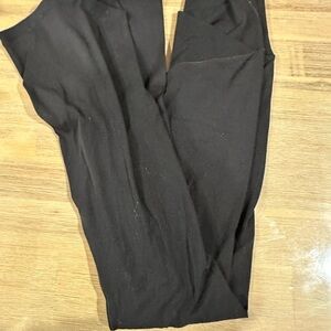 Bootcut low rise black leggings by petite small by Aerie